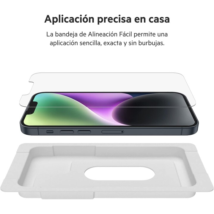 Protetor de vidro temperado antimicrobiano Belkin para iPhone 13/13 pro / 14
