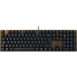 Cherry KC 200 MX keyboard Universal USB QWERTZ German Black, Bronze