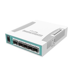Mikrotik CRS106-1C-5S switch Gigabit Ethernet (10/100/1000) Energía sobre Ethernet (PoE) Blanco