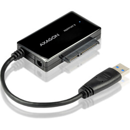 Axagon ADSA-FP3 Adaptador FASTPort3, USB3.0, HDD/SSD/ODD, SATA 6G, Negro