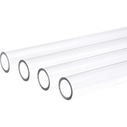 Alphacool Ice Tube 13/10mm Hard-Tube PETG - clear, 80cm (set of 4)