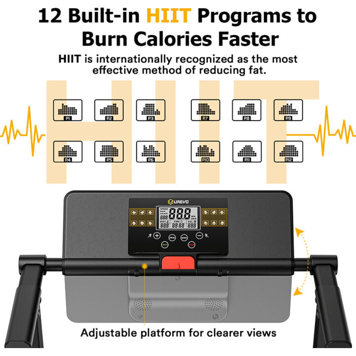 Urevo Foldi Mini Negro - Cinta de correr Plegable