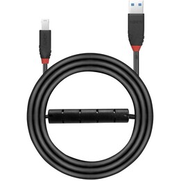 Lindy 43227 cable USB USB 3.2 Gen 1 (3.1 Gen 1) 10 m USB A USB B 5 Gbit/s Negro