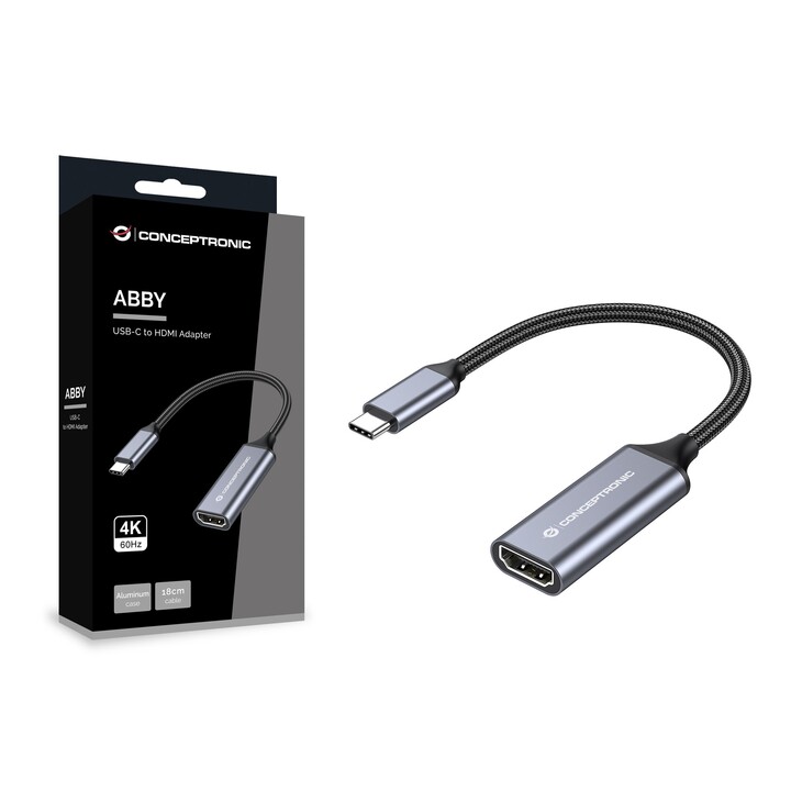 CONCEPTRONIC USB-C-ADAPTER – HDMI 4K 60 Hz