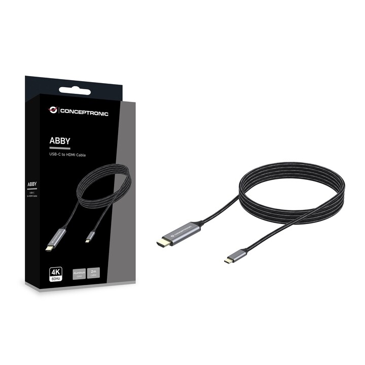 ADAPTADOR CONCEPTRONIC USB-C - HDMI CABLE 2M 4K 60