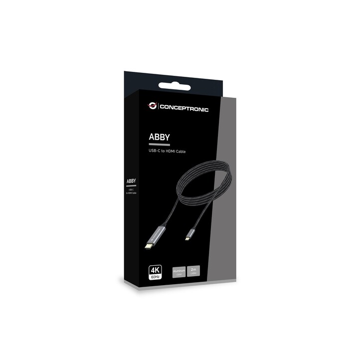 ADAPTADOR CONCEPTRONIC USB-C - HDMI CABLE 2M 4K 60
