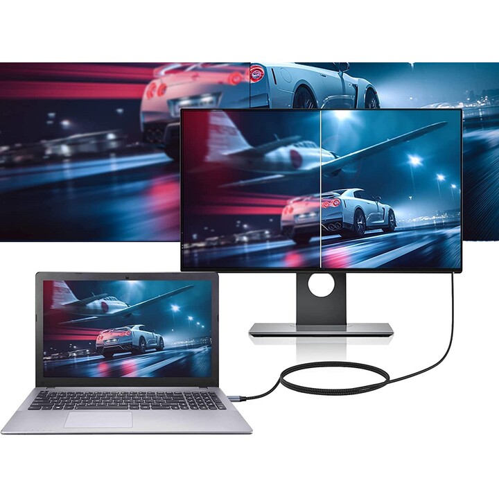 ADAPTADOR CONCEPTRONIC USB-C - HDMI CABLE 2M 4K 60