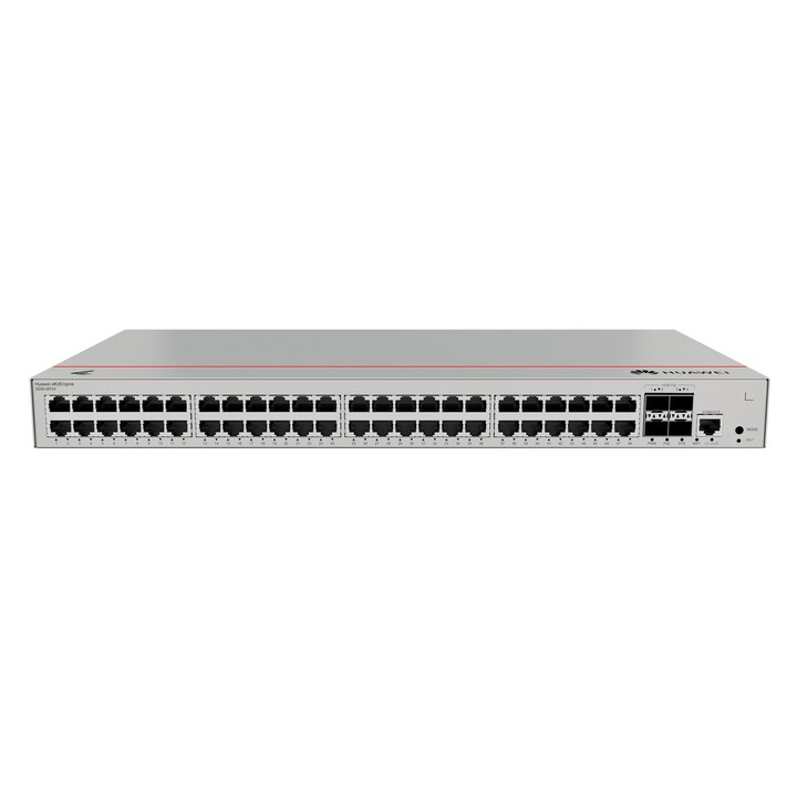 Huawei Switch S310-48p4x (48 porte GE (380 W Poe+), 4 porte SFP+ 10 GE, alimentazione CA integrata)