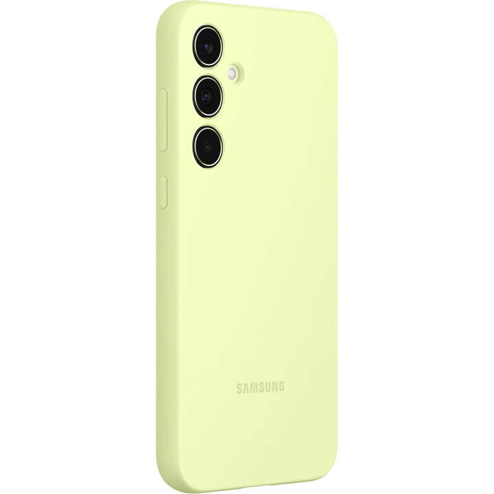 SAMSUNG Galaxy A35 5G coque en silicone, vert citron