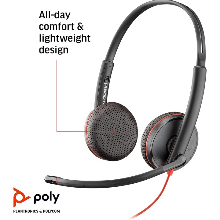 Poly bw 3225 stereo usb-a hs (sfuso)