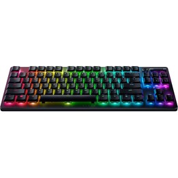 Razer Gaming Keyboard Deathstalker V2 Pro Tenkeyless RGB LED light, US, Wireless, Black, Optical Switches (Linear)