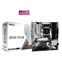 ASRock | B650M PRO RS | Processor family AMD | Processor socket AM5 | DDR5 | Supported hard disk drive interfaces SATA, M.2 | Wi