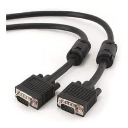 Gembird VGA, cabo VGA de 20 m VGA (D-Sub) Preto