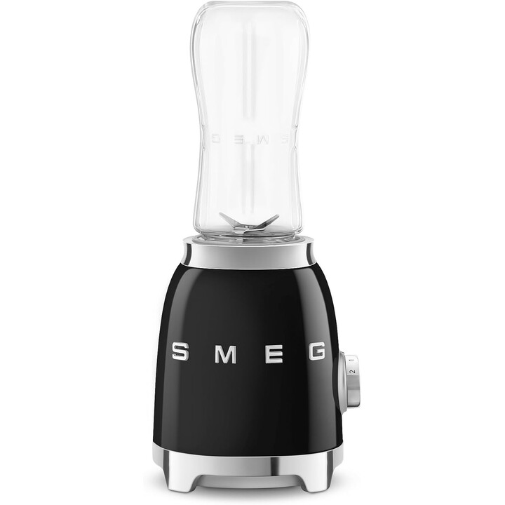 Frullatore in vetro Smeg anni 50 nero pbf01bleu
