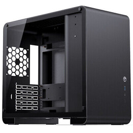 Jonsbo U4 Mini Micro-ATX Case, Tempered Glass - Black