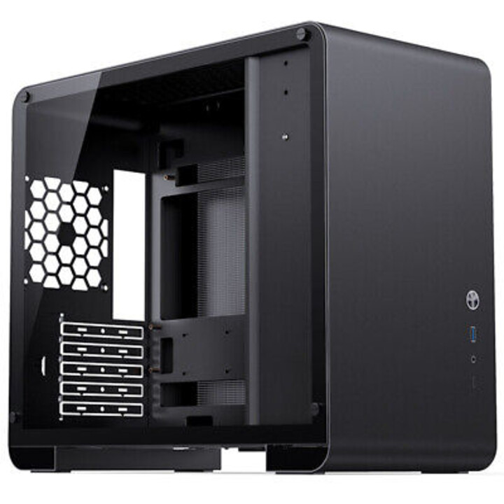 Custodia Jonsbo U4 Mini Micro-ATX, vetro temperato - nero
