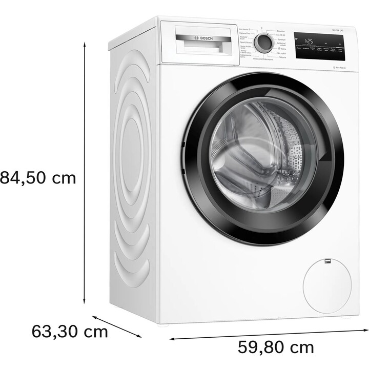 Bosch WAN2827FPL lavatrice carica frontale 9kg 1400 giri CLASSE A Bianco