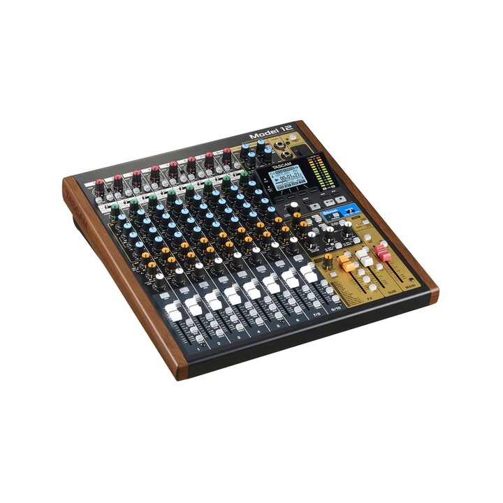 Tascam Model 12 12 canali 20 - 20000 Hz Nero, Legno