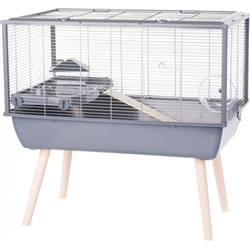 Jaula para hámster ZOLUX NEOLIFE 80, gris