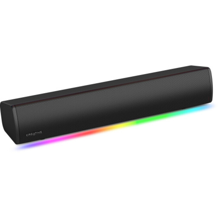 Creative Labs Sound Blaster GS3 barre de son gaming compacte, noire