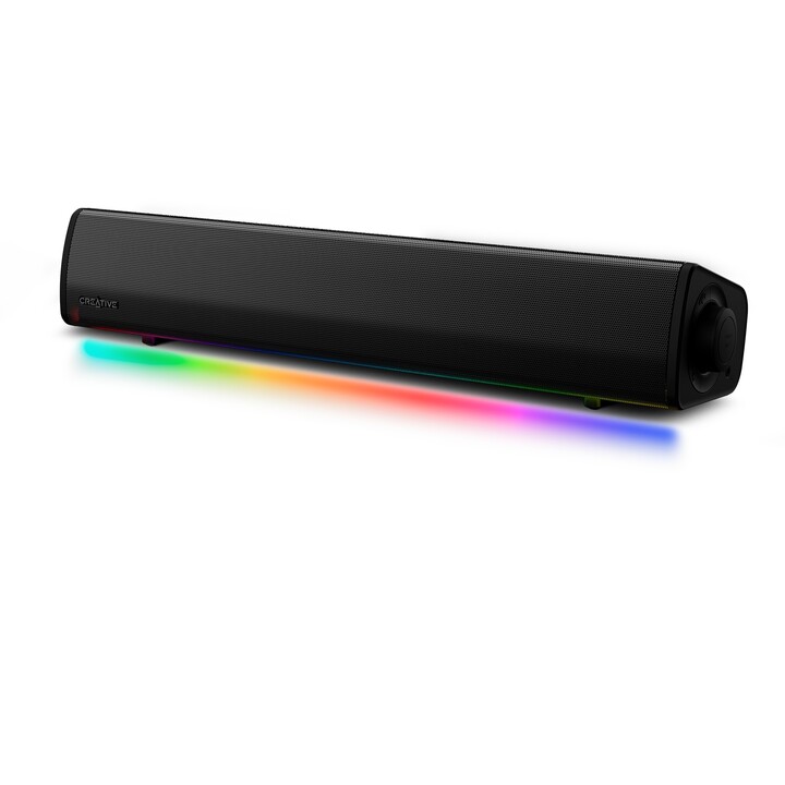 Creative Labs Sound Blaster GS3 barre de son gaming compacte, noire