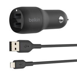 Belkin Boost↑charge Smartphone Black Car Cigarette Lighter