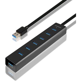 AXAGON HUE-SA7BP - hub - 7 portas