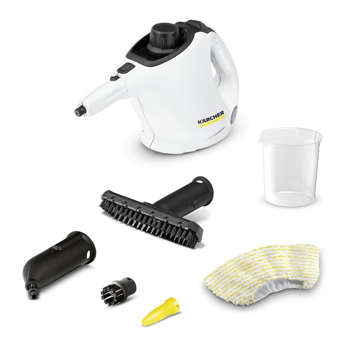 Kärcher SC 1 Nettoyeur vapeur traineau 1200 W Noir, Blanc