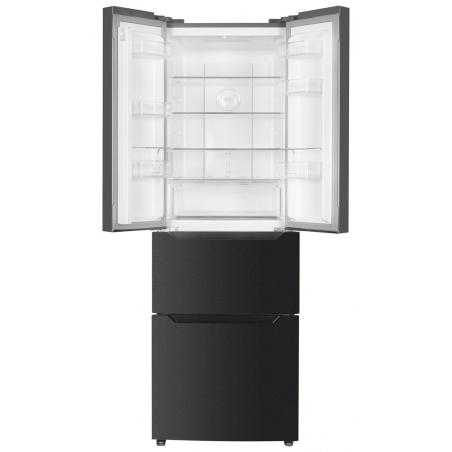 Frigorífico-congelador puerta francesa MPM-351-SBF-07 night inox