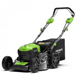 Cortacesped sin cable con accionamiento 40V 46 cm Greenworks GD40LM46SP - 2506807