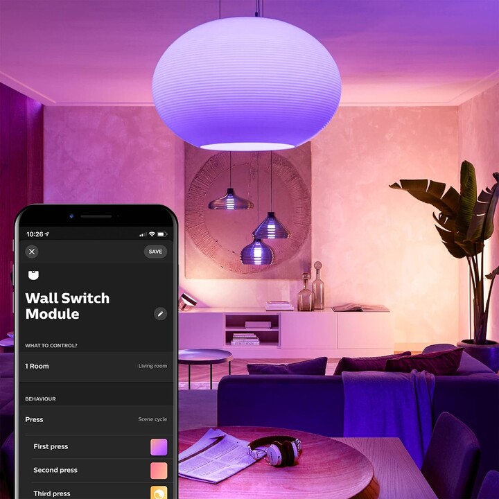 Philips Hue Module d'interrupteur mural, paquet de deux