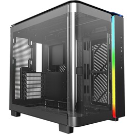 Montech KING 95 Midi-Tower, vetro temperato, ARGB - nero