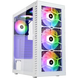 Observatório Kolink HF Glass ARGB Midi-Tower - branco