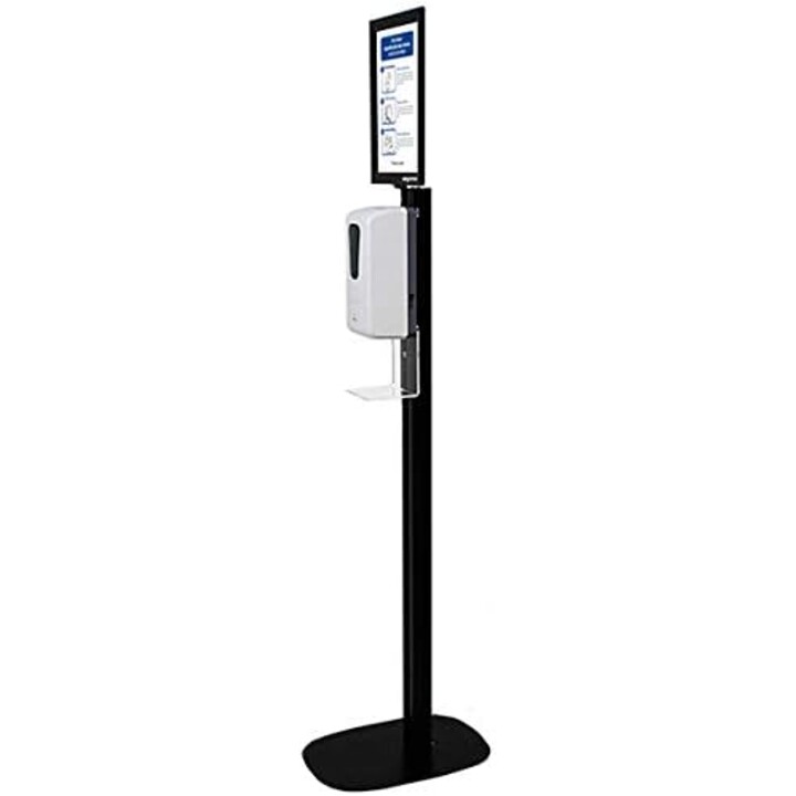 APPROX STSANITIZER02 gel dispenser stand black