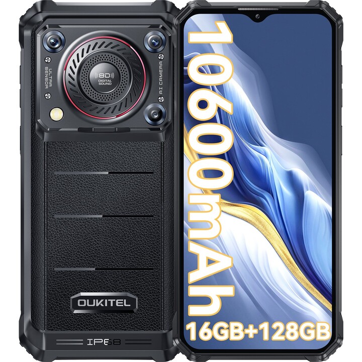 Oukitel WP36 8GB 128GB Dual Sim Preto
