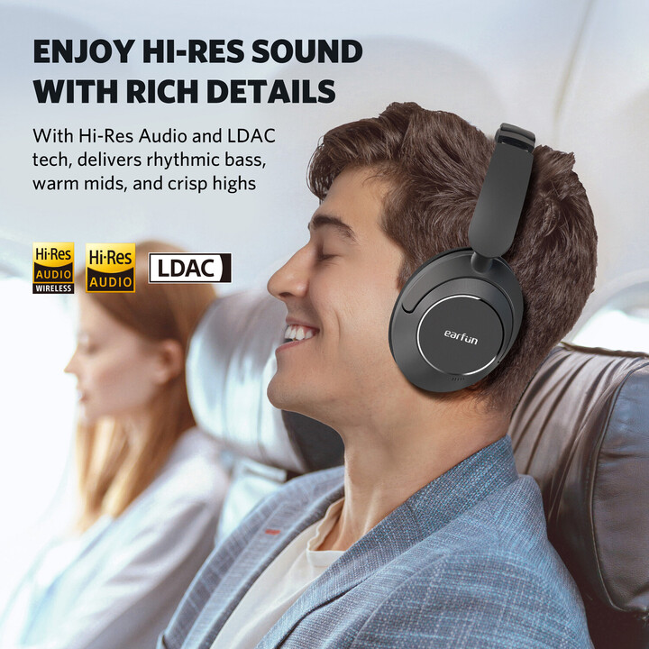 EarFun Wave Pro Negro - Auriculares Inalámbricos