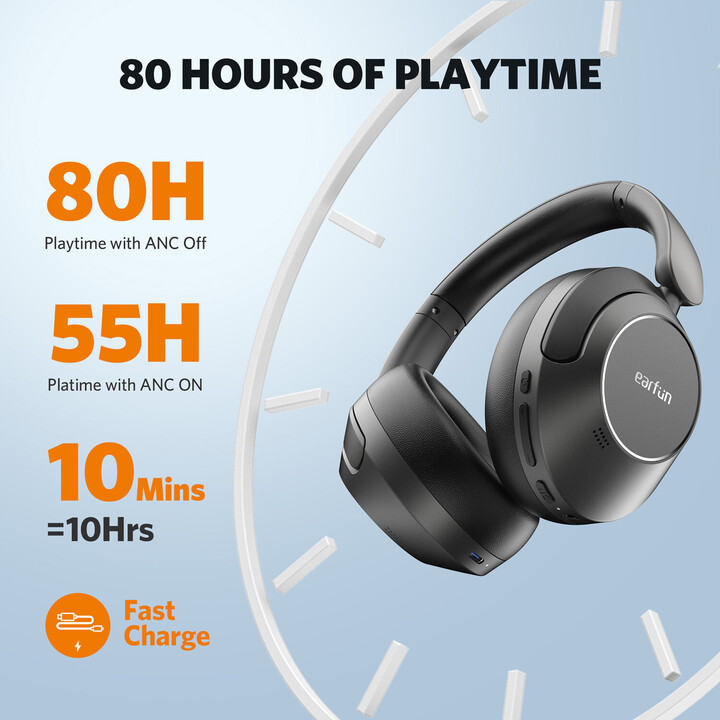EarFun Wave Pro Nero - Cuffie wireless