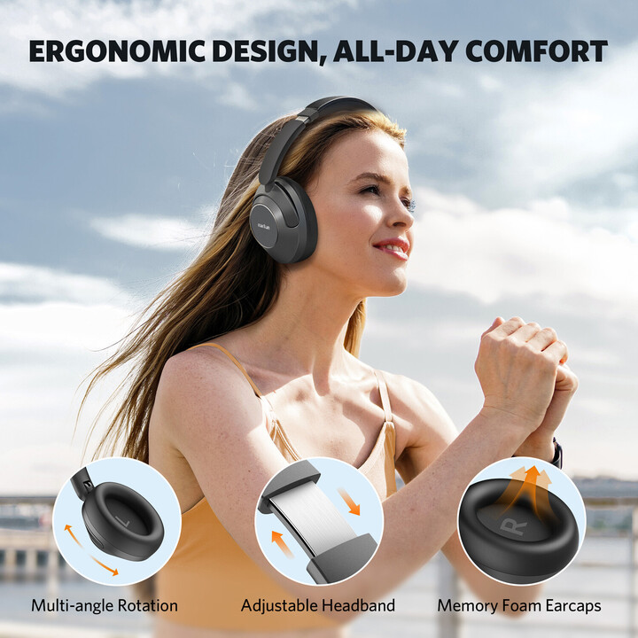EarFun Wave Pro Negro - Auriculares Inalámbricos