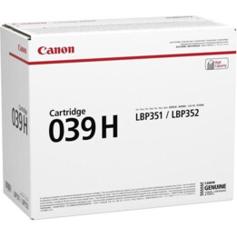 Cartucho de toner preto original Canon CRG-039H