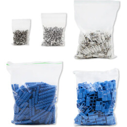 Qoltec SC/PC Fiber Optic Connectors | Singlemode | 2.0mm | Mounting kit | 200pcs.