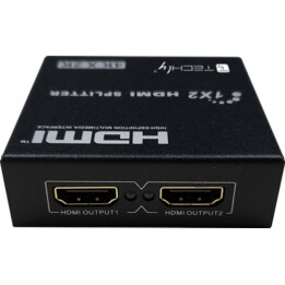 HDMI Splitter 1x2 4K*30Hz Active HDMI Splitter Techly
