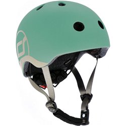 Casque SCOOTANDRIDE XXS-S pour enfants 1-5 ans Forêt