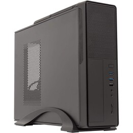 Unyka uk2010 slim 300w 85+ usb3.0 boîtier de bureau/micro-ATX noir