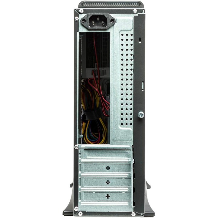Caja sobremesa/micro-atx unyka uk2010 slim 300w 85+ usb3.0 negra