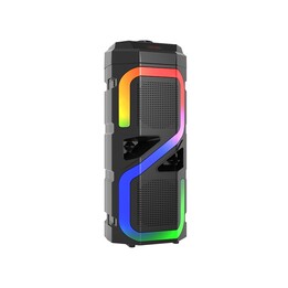 Tracer enceinte portable Natrix 16W TWS bluetooth LED noir TRAGLO47193
