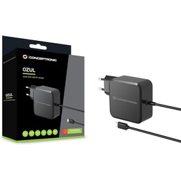 Alimentador portatil universal conceptronic 100w gan usb-c