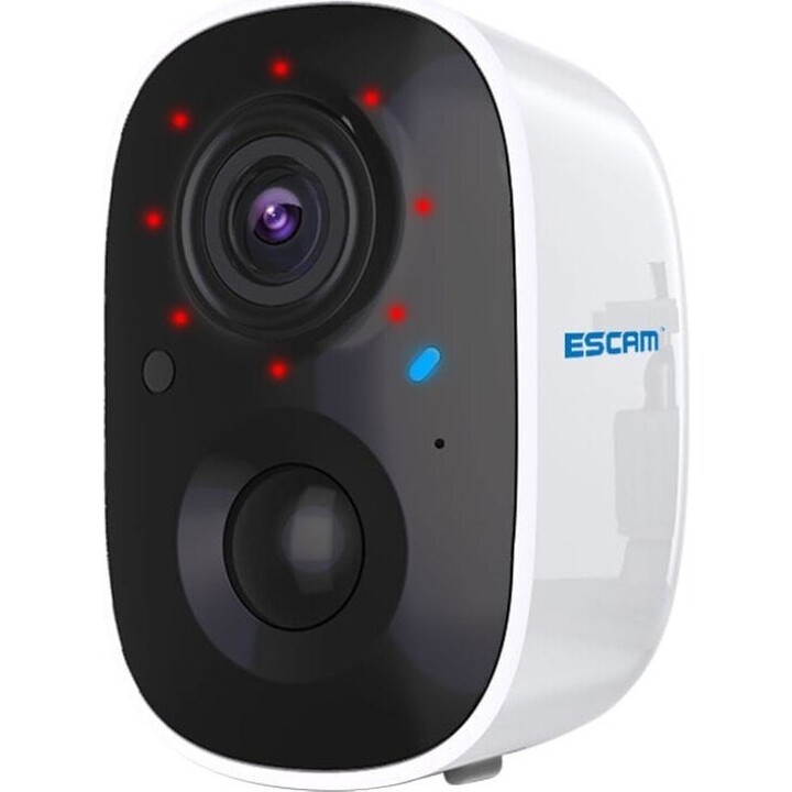Escam G14 2MP Full HD Visión nocturna Reconocimiento por IA Blanco - Cámara de vigilancia