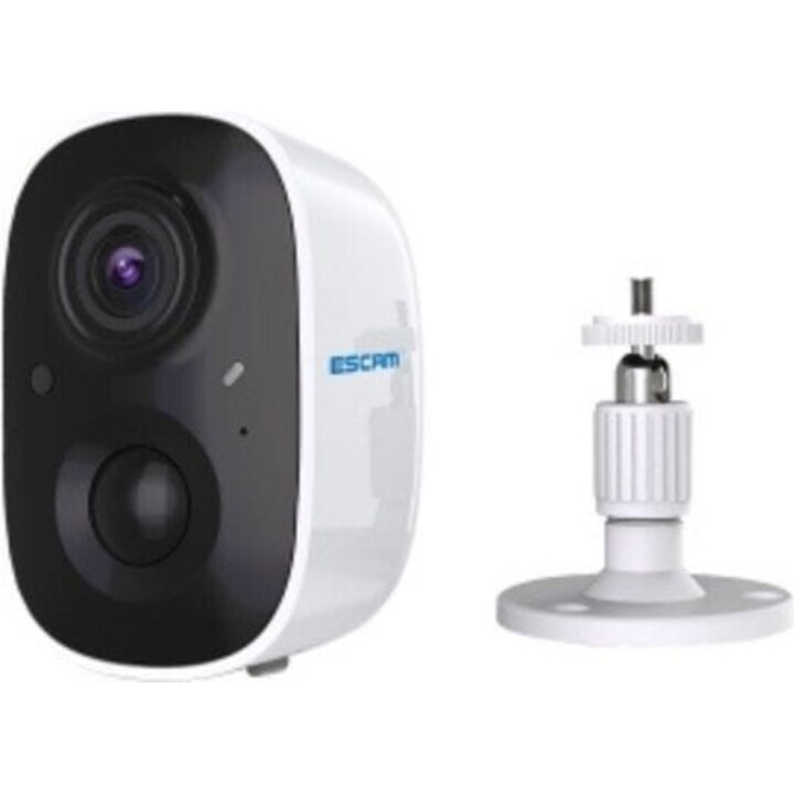 Escam G14 2MP Full HD Visión nocturna Reconocimiento por IA Blanco - Cámara de vigilancia