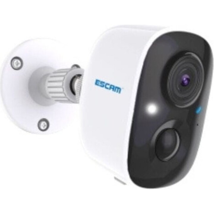 Escam G14 2MP Full HD Visión nocturna Reconocimiento por IA Blanco - Cámara de vigilancia