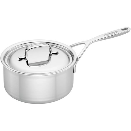 Cacerola de acero con tapa DEMEYERE 5-PLUS 2.2 l